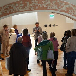 'God's Codes' - 10. Themenführung in der Ausstellung 'Gott hat kein Museum' mit Kurator Johannes Rauchenberger: Special guests: Markus Wilfling und Martin Behr