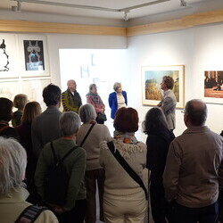 'God's Codes' - 10. Themenführung in der Ausstellung 'Gott hat kein Museum' mit Kurator Johannes Rauchenberger: Special guests: Markus Wilfling und Martin Behr