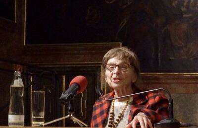 Agnes Heller im Großen Minoritensaal, November 2018