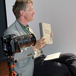 CINEMA ALTERA_Buchpräsentation_Thomas Henke_Johannes Rauchenberger. Foto: KULTUM/Hopper