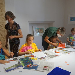 Denn das Lama kennt kein Drama, Buchpräsentation und Workshop, Christine Kastl. 