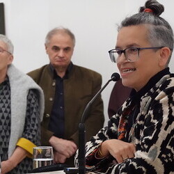  Eröffnung der Ausstellung 'Hannes Schwarz zum 100. Geburtstag'; KULTUMUSEUM im Spiegelgitterhaus Gleisdorf, 13. Februar 2026