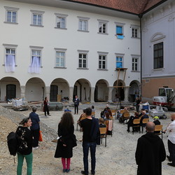 Ausstellungseröffnung, EINATMEN - AUSATMEN, 2. Juni 2021, Foto: KULTUM