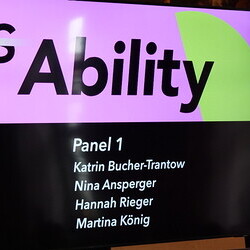                                 Tagung: DisAbility. Fairness in Kunst und Kulturim KULTUM [Minoritensaal], 17. Mai 2025