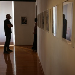 KURATORINNENFÜHRUNG, Juli 2021, Ausstellung EINATMEN-AUSATMEN. Foto: KULTUM