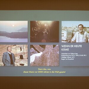 Ausstellungsansichten: 'Im Bann (s)einer großen Erzählung: Josef Fink (1941–1999), KULTUM Graz, 28.2.–19.4.2025 Kurator*in: Elisabeth Koller, Johannes Rauchenberger