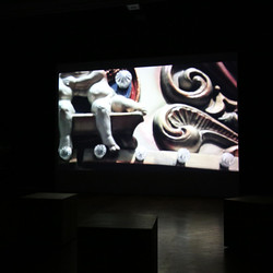 NINA Kovacheva: Waiting for Someone or Something,  2013, Video. Ausstellung: 'Paradise is temporarily closed. God' KULTUM Graz, 24. Oktober 2020 bis 12. Dezember 2020. Foto: KULTUM/Andrea Hopper