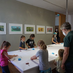 Denn das Lama kennt kein Drama, Buchpräsentation und Workshop, Christine Kastl. 