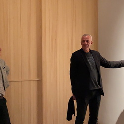 Artist-Curator Talk Zlatko Kopljar and Johannes Rauchenberger, 28. Sept. 2024, steirischer herbst, Ausstellung: Zlatko Kopljar: Erasion