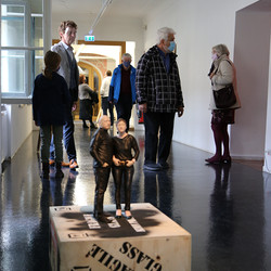 NINAVALE. Ausstellungseröffnung. 'Paradise is temporarily closed. God' KULTUM Graz, 24. Oktober 2020. Foto: KULTUM/Andrea Hopper