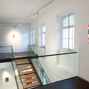 Ausstellungsansichten: 'Im Bann (s)einer großen Erzählung: Josef Fink (1941–1999), KULTUM Graz, 28.2.–19.4.2025 Kurator*in: Elisabeth Koller, Johannes Rauchenberger