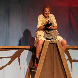 Frau Meier die Amsel, Mezzanintheater, JUNGES PUBLIKUM, September 2021. Foto: KULTUM