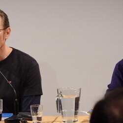 Doppelte Gäste am 10.10. 2025: Ulrike Draesner und Nico Bleutge lesen '?ber Elternschaft schreiben'Einf?hrung: Barbara Rauchenberger; Moderation des Gesprächs: Helwig Brunner, KULTUM Graz