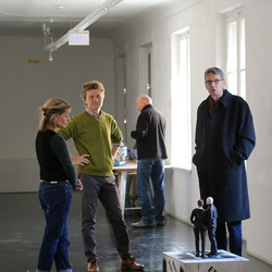 Der doppelte Gast: Franz Dodel - Mila Haugov?: 'Mit der Zeit wird selbst ein Papagei vermutlich'. Moderation: Barbara Rauchenberger KULTUM, 22.10.2020 Foto: KULTUM/Andrea Hopper