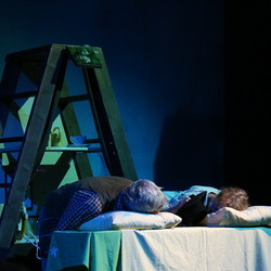 Frau Meier die Amsel, Mezzanintheater, JUNGES PUBLIKUM, September 2021. Foto: KULTUM