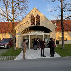 Er?ffnung KULTUMUSEUM im Spiegelgitterhaus Gleisdorf: Wolfgang Temmel: Perspektivenwechsel, 11. April 2025,Kurator: Johannes Rauchenberger