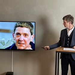 CINEMA ALTERA_Thomas Henke, Lorenz Estermann, Ausstellungseröffnung, 07.02.2023. Foto: KULTUM Graz