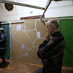 CINEMA ALTERA_Thomas Henke, Lorenz Estermann, Ausstellungseröffnung, 07.02.2023. Foto: KULTUM Graz