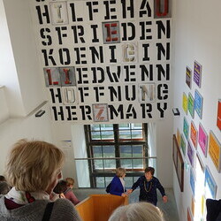 'God's Codes' - 10. Themenführung in der Ausstellung 'Gott hat kein Museum' mit Kurator Johannes Rauchenberger: Special guests: Markus Wilfling und Martin Behr