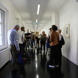 KURATORINNENFÜHRUNG, Juli 2021, Ausstellung EINATMEN-AUSATMEN. Foto: KULTUM