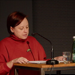 LITERATUR HOTEL: Lesung Gerhard Rühm: 100 Zahlendichtungen.Einführung: Lisa Spalt, KULTUM Graz, 18.10.2024, Foto: J. Rauchenberger