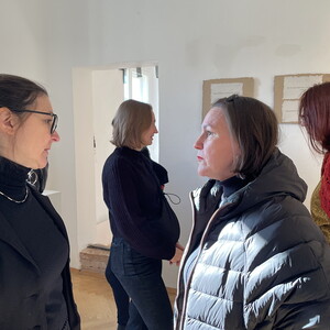 Eröffnung der Ausstellung: 'Margo Sarkisova: Reflections on Identity'; Kuratorin/Curator: Nastia Khlestova KULTUM Graz, 16.12.2023 In Kooperation mit   Foto: J. Rauchenberger