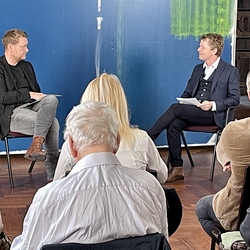 CINEMA ALTERA_Thomas Henke_Künstlergespräch_20230222. Foto: KULTUM Graz