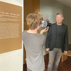 CINEMA ALTERA_Thomas Henke_Künstlergespräch_20230222. Foto: KULTUM Graz