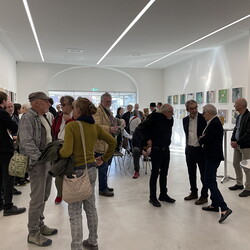 Er?ffnung KULTUMUSEUM im Spiegelgitterhaus Gleisdorf: Wolfgang Temmel: Perspektivenwechsel, 11. April 2025,Kurator: Johannes Rauchenberger