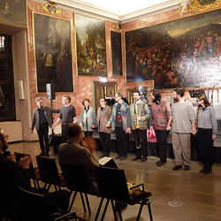 Abschluss der 4. Blumenbergtage am 14.3.26 im Minoritensaal mit einem Live-Hörspiel inszeniert von büro lunaire, nach einem Text von Stefan Schmitzer, mit Kompositionen von A. Bauer, T. Urban, F. Kindlinger, G. T. Pérez, R. Schinwald. Tontechnik B. A