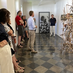 Finissage_Wilhelm Scheruebl_Gehen_Vergehen. Foto: KULTUM/Hopper