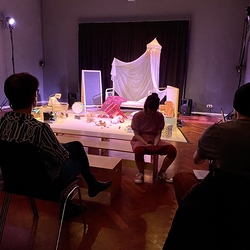 JUNGES PUBLIKUM_Gute Nacht_Mezzanin Theater Graz_20230305. Foto: KULTUM Graz/Hopper