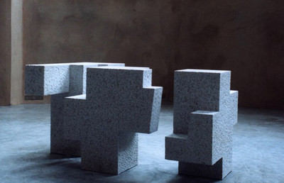 Eduardo Chillida, 'Gurutz Aldare' (Kreuz-Altar) 1969/2000, Altar in St. Peter in Köln vom November 2000 - Januar 2004