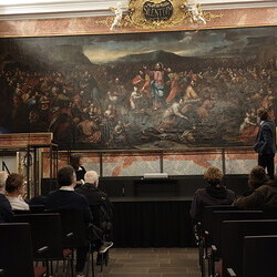 Lange Nacht der Museen, 4. Oktober 2025: Alte Bilder von, aus, ?ber Gott... Die Botschaft der Bilder im Minoritensaal: Führung mit Dr. Johannes Rauchenberger durch den Minoritensaal