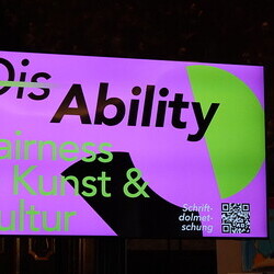                                 Tagung: DisAbility. Fairness in Kunst und Kulturim KULTUM [Minoritensaal], 17. Mai 2025