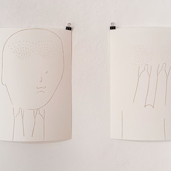Judith Zilllich: MUTTER GOTTES. (Ikonen 2018–2021), Eitempera auf PapierKULTUM Galerie, 12. Nov. 2021 bis 12. Feb. 2022. Kurator: Johannes Rauchenberger