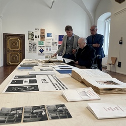 Josef Fink_Im Bann (s)einer großen Erzählung_Kuratorenführung. Foto: KULTUM/Hopper