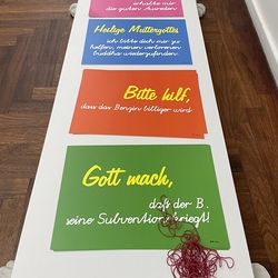 Lange Nacht der Museen, 1. Oktober 2022: DE PROPAGANDA FIDE. ?berraschende Glaubenswerbungen der Katholischen Kirche. (Im Rahmen von 'Kunst der Verführung').  Kuratorenführung mit Johannes Rauchenberger. Foto: KULTUM