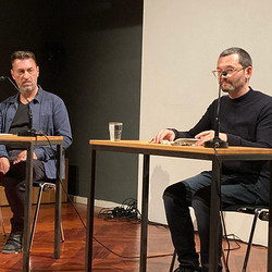 Der doppelte Gast: Thomas Ballhausen - Helwig Brunner. 'Das Mädchen Parzifal ist nicht von gestern'. Moderation: Barbara Rauchenberger. KULTUM, 26.9.2020, Foto: KULTUM/Andrea Hopper