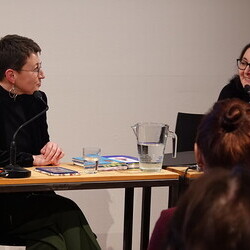                                 Literatur Hotel Julia Cimafiejeva und Tatjana Petzer am 20.1.2026