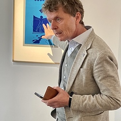Josef Fink_Im Bann (s)einer großen Erzählung_Kuratorenführung. Foto: KULTUM/Hopper