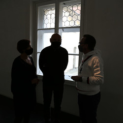 NINAVALE. Ausstellungseröffnung. 'Paradise is temporarily closed. God' KULTUM Graz, 24. Oktober 2020. Foto: KULTUM/Andrea Hopper