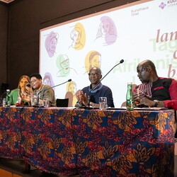 'language crosses borders': Tage der afrikanischen Literaturen: KULTUM Graz und Kunsthaus Graz, 5.–7. Mai 2023  Eröffnung am Freitag, 5. Mai im KULTUM