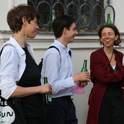 Ausstellungseröffnung, EINATMEN - AUSATMEN, 2. Juni 2021, Foto: KULTUM