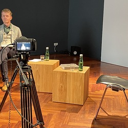 CINEMA ALTERA_Buchpräsentation_Thomas Henke_Johannes Rauchenberger. Foto: KULTUM/Hopper