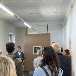 DE PROPAGANDA FIDE. Überraschende Glaubenswerbungen der Katholischen Kirche ? Kuratorenführung mit Johannes Rauchenberger im Rahmen des Galerientags des steirischen herbst, 24.9.2022 Foto: KULTUM/Alexandra Seyi