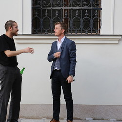 Ausstellungseröffnung, EINATMEN - AUSATMEN, 2. Juni 2021, Foto: KULTUM