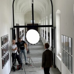 PETER ANGERER_GEHEN & BLEIBEN_Filmdreh. Foto: KULTUM/Hopper