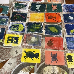 Junges Publikum_Stempel- u. Monotiere_Christine Kastl. Foto: KULTUM/Hopper