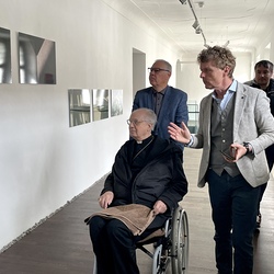 Josef Fink_Im Bann (s)einer großen Erzählung_Kuratorenführung. Foto: KULTUM/Hopper